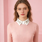 Load image into Gallery viewer, Diamond And Pearl Fake Collar
