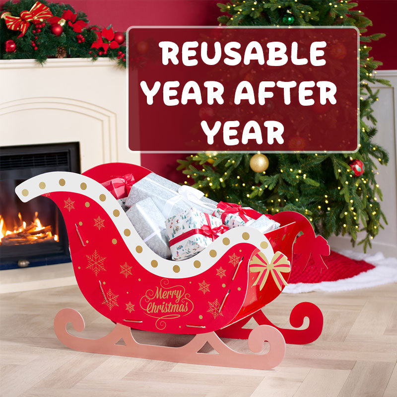 🎁 Santa’s Sleigh Gift Basket 🛷