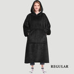 Load image into Gallery viewer, Usb Electric Heating Function Home Blanket Hooded Sweater Blanket
