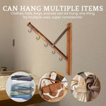 Load image into Gallery viewer, Multifunctional Wooden Folding Hanger
