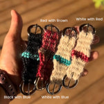 Load image into Gallery viewer, 🐴 Mini Girth Keychain — Carry the Spirit of the Saddle 🌾
