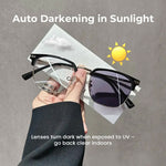Load image into Gallery viewer, Photochromic Glasses – Auto Darkening, UV400 &amp; Blue Light Blocking
