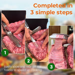 Load image into Gallery viewer, 🔪 BBQ Rib Membrane &amp; Fat Remover Tool – For Effortless Meat Prep!
