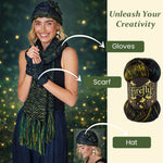 Load image into Gallery viewer, Iridescent Shimmer Yarn: A Touch of Magic in Every Stitch
