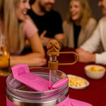 Load image into Gallery viewer, Creative Cartoon Straw Decorative Cover

