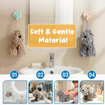Load image into Gallery viewer, Cute Dog Hand Towel – Ultra Absorbent Hanging Microfiber Drying Towe
