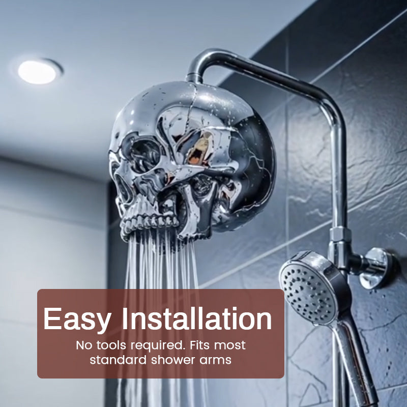 💀 Skull Shower Head – Summon the Spirit of Halloween Every Morning