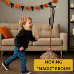 Load image into Gallery viewer, A Moving Halloween &quot;Magic&quot; Broom
