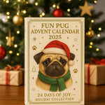 Load image into Gallery viewer, 🐾🎄 Funny Pug Advent Calendar 2025
