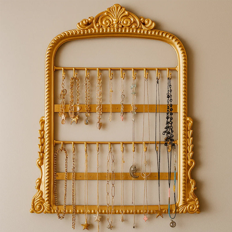 💎 Gilded Elegance Jewelry Organizer – Display Your Treasures Like Royalty