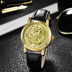 Load image into Gallery viewer, Embossed Golden Dragon Watch
