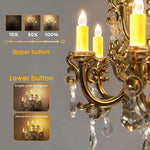 Load image into Gallery viewer, Vintage Crystal Candlestick Night Light
