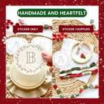Load image into Gallery viewer, Letter Embroidery Decoration Set
