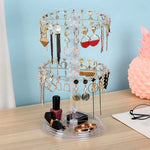 Load image into Gallery viewer, Multi-Layer Rotating Jewelry Storage Rack
