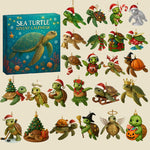 Load image into Gallery viewer, 🌊🐢 Sea Turtle Advent Calendar 2025

