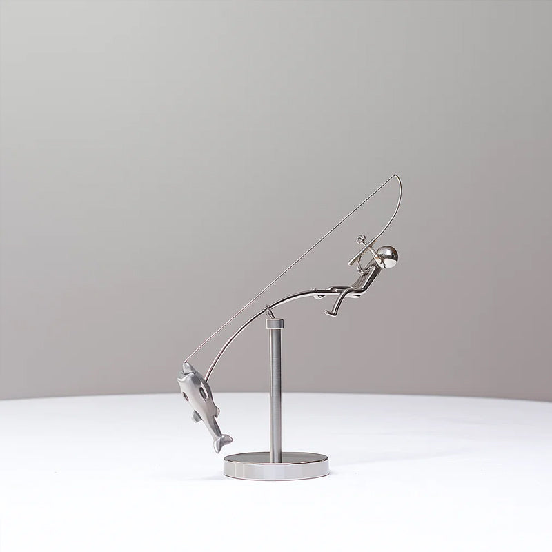 Creative Balanced Fishing Model Ornaments