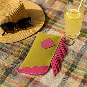 🌸 Boho Cowgirl Fringe Case — For the Wild & Beautiful Ones 🕶💄