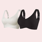 Load image into Gallery viewer, 🎁Women&#39;s Ribbed Push Up Adjustable Wireless Bra
