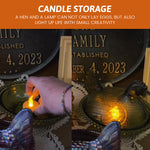 Load image into Gallery viewer, Cute Glass Hen Jar
