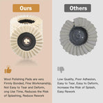 Load image into Gallery viewer, 5-Inch Flap Wool Felt Polishing Disc
