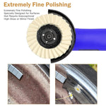 Load image into Gallery viewer, 5-Inch Flap Wool Felt Polishing Disc
