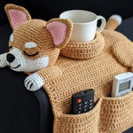 Load image into Gallery viewer, 🐶 Handmade Crochet Multifunctional Dog Sofa Armrest Pad
