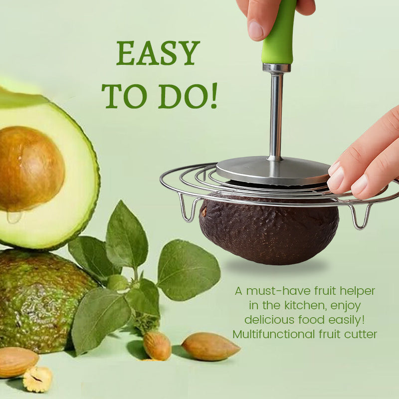 Multifunctional avocado cutter