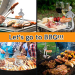 Load image into Gallery viewer, Outdoor Human-Shaped Sausage Grill
