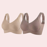 Load image into Gallery viewer, 🎁Women&#39;s Ribbed Push Up Adjustable Wireless Bra

