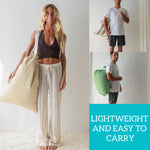 Load image into Gallery viewer, Multifunctional beach cloth bag backrest
