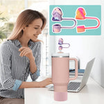 Load image into Gallery viewer, Creative Cartoon Straw Decorative Cover
