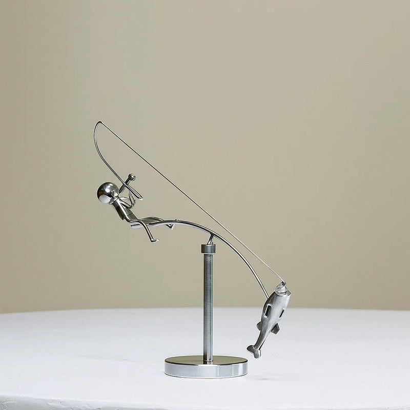 Creative Balanced Fishing Model Ornaments