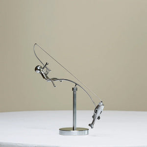 Creative Balanced Fishing Model Ornaments