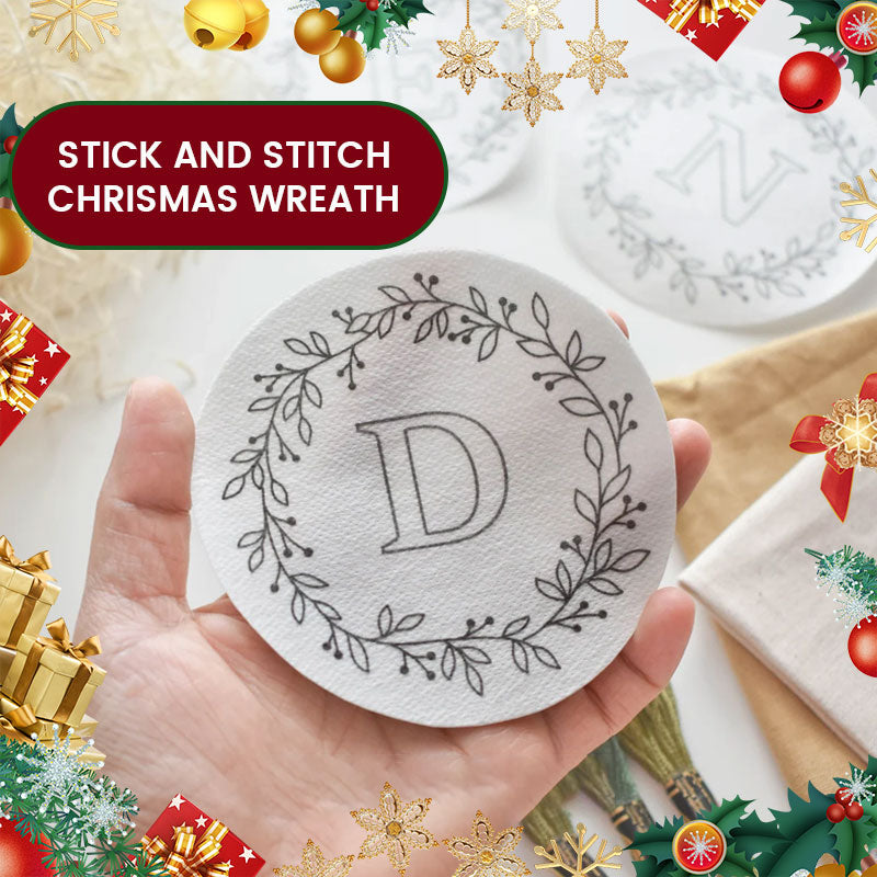 Letter Embroidery Decoration Set