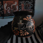 Load image into Gallery viewer, Halloween Ghost &amp; Black Cat Mug ☕👻🐈‍⬛
