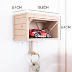 Load image into Gallery viewer, Garage Keychain Pendant With Openable Door
