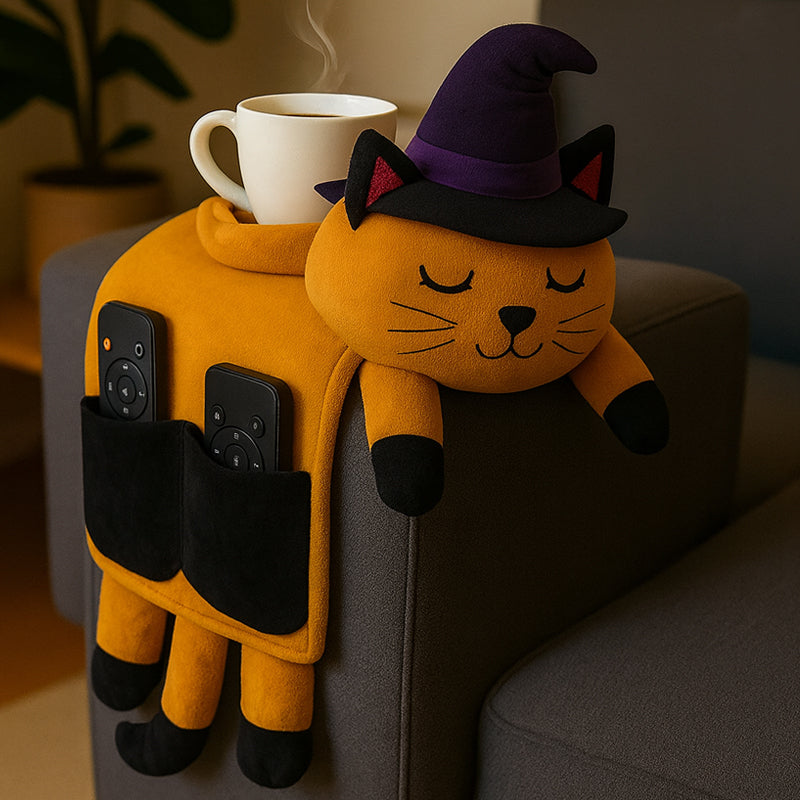 🧡 Halloween Corgi Sofa Organizer – Cozy Chaos Controller in Costume! 🎃