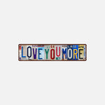 Load image into Gallery viewer, ❤️ Love You More Vintage Wall Sign
