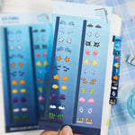 Load image into Gallery viewer, Cute Ocean Notebook Marker Stickers
