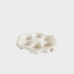 Load image into Gallery viewer, Creative Multi-grid Cream Snack Plate
