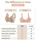 Load image into Gallery viewer, 🎁Women&#39;s Ribbed Push Up Adjustable Wireless Bra
