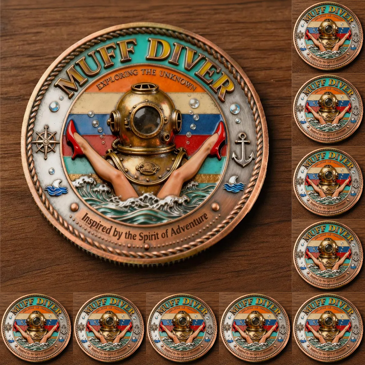 🍻 “Muff Diver – Exploring the Realm of Adventure” Commemorative Gift ⚓️